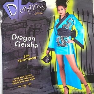 Dragon Geisha Halloween outfit
